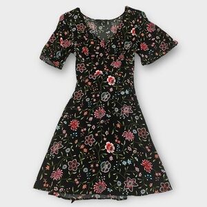 & Other Stories Women’s Dress Size 8 Swingy Floral Colorful Dainty Feminine